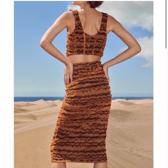 NEW Zara ruched tulle skirt - Picture 5 of 9